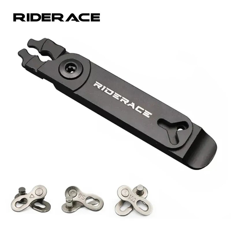 Chain Quick Link - Riderace ห่วงโซ่จักรยานจักรยาน MTB ขนาดเล็กจักรยานถอดออกได้อย่างรวดเร็วติดตั้งคีมห่วงโซ่หัวเข็มขัดเปิดเครื่องมือซ่อม