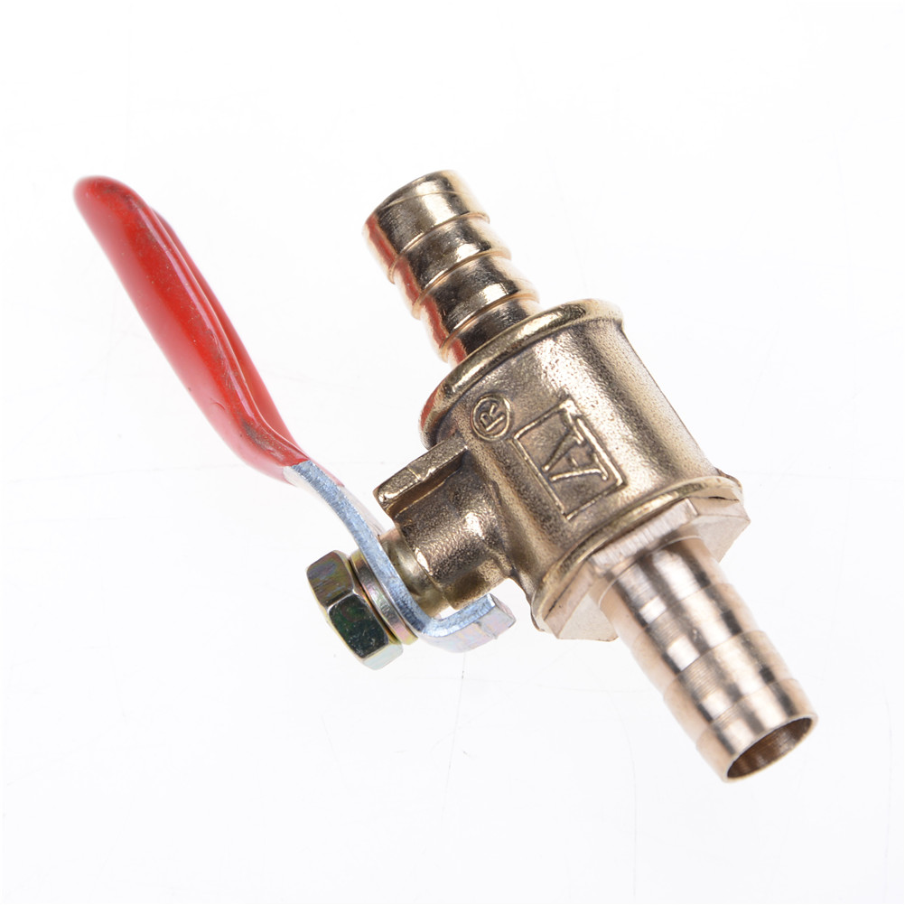 Spoke Nipple Brass - 【วาล์วบอลปิด-เปิดท่อทองเหลืองแบบอินไลน์ขนาด 8 มม. 5/16 นิ้ว สำหรับน้ำ/อากาศ/แก๊ส/น้ำมันเชื้อเพลิง】