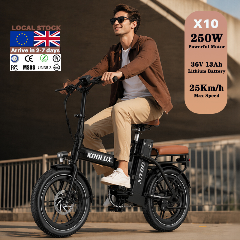 Mountain Biking Europe - ยุโรป โปแลนด์ X10 จักรยานไฟฟ้าพับได้ แบตเตอรี่ลิเธียม 7