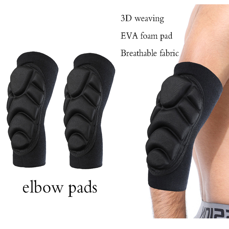 Mountain Biking Elbow Pads - 1 คู่ Professional สกีป้องกัน Elbow Pads