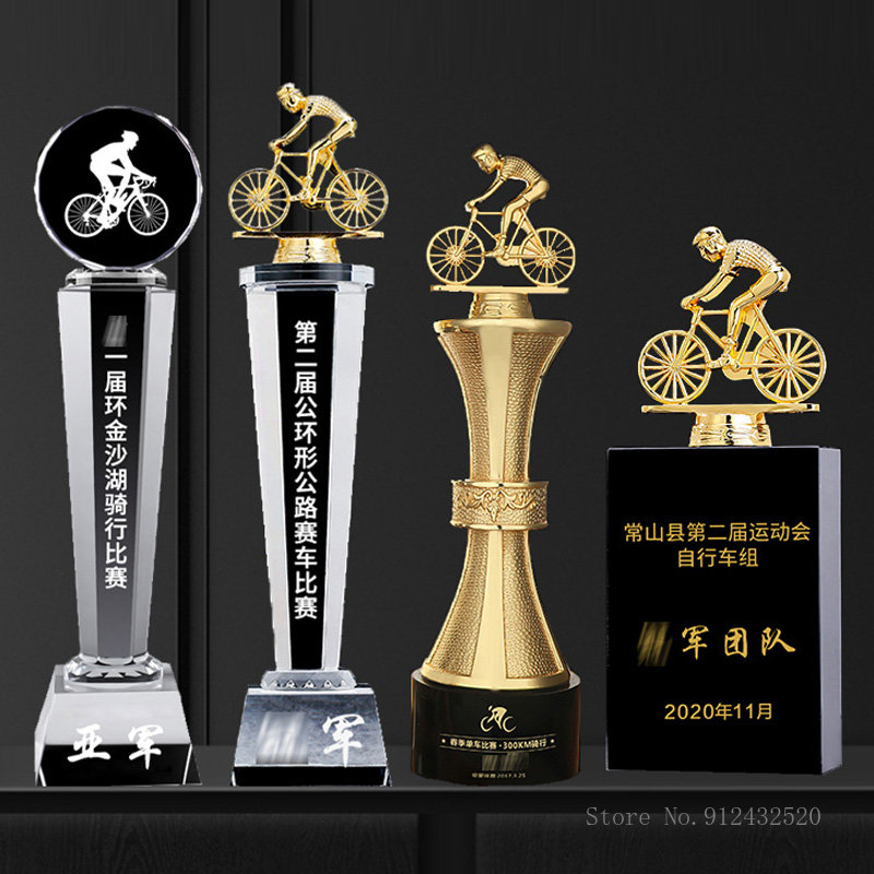 Mountain Biking Europe - Creative Sports Bicycle Trophy, Mountain Extreme