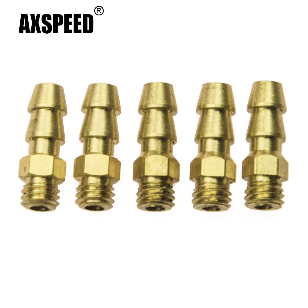 AXSPEED 5/10 ชิ้นทองเหลือง M4/ - Spoke Nipple Brass บทวิจารณ์และราคา