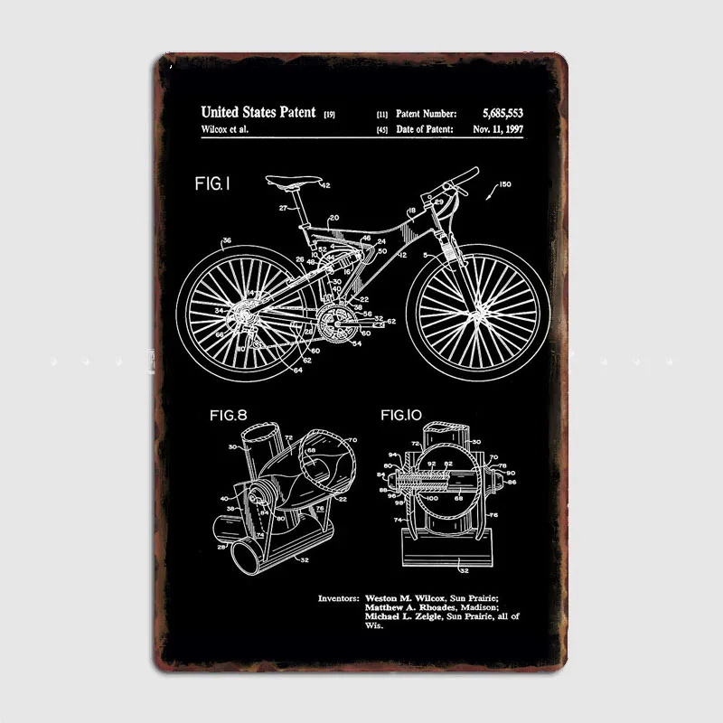 ป้ายโลหะตกแต่งผนังลายจักรยานเส - Mountain Biking Europe บทวิจารณ์และราคา