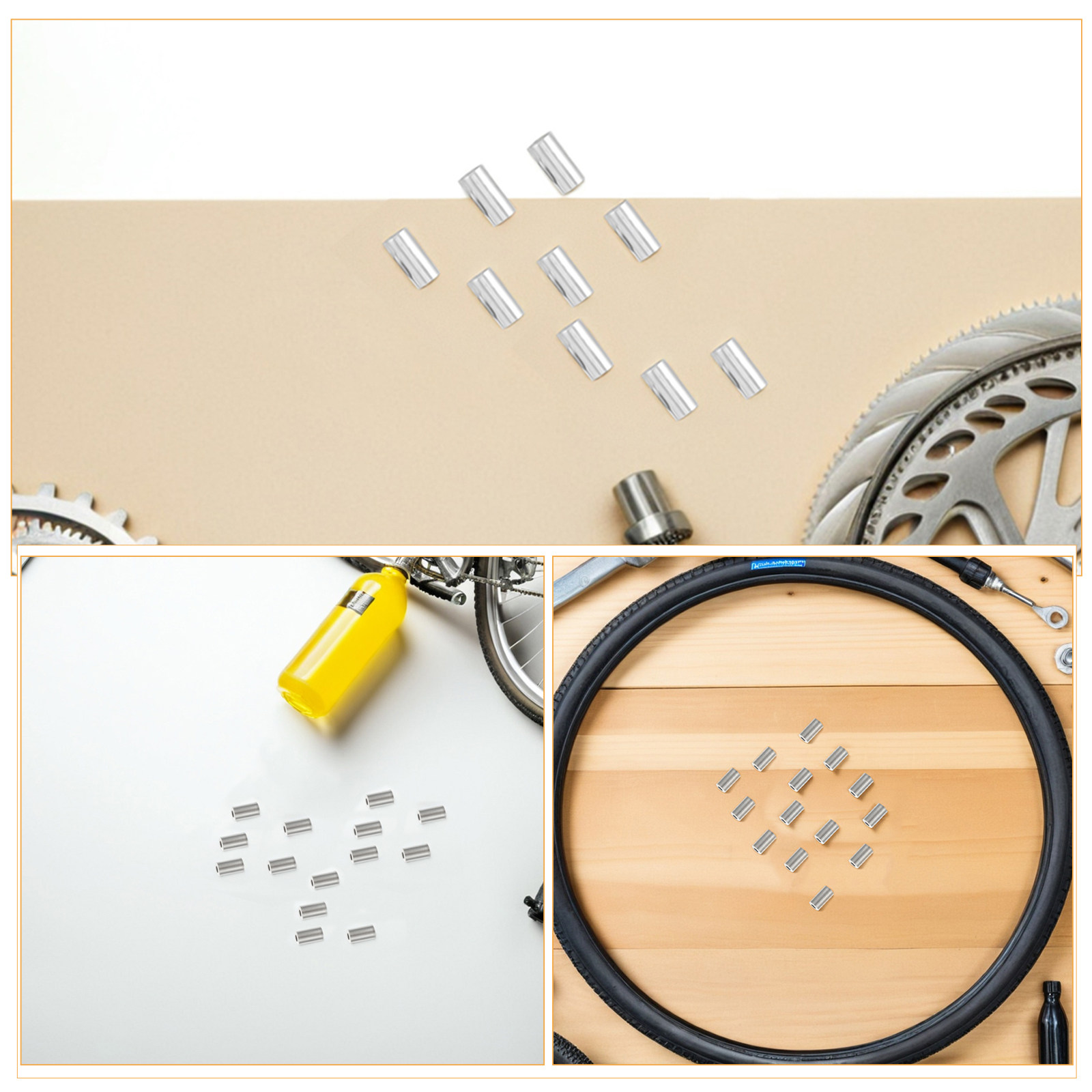150 ชิ้น ปลอกหุ้มปลายสายเบรกจั - Mountain Biking Tips บทวิจารณ์และราคา