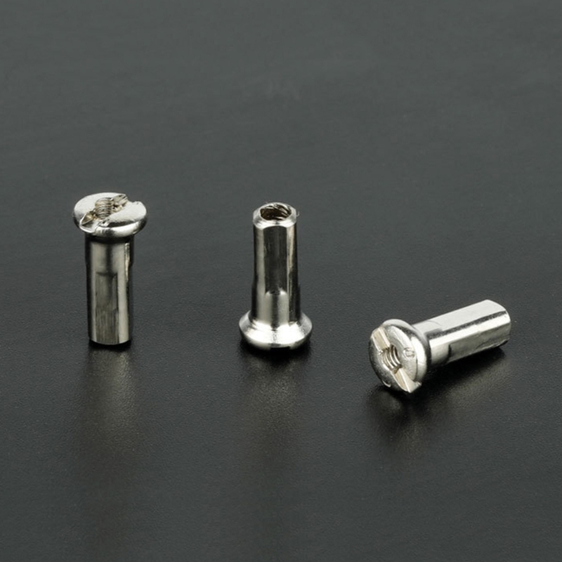 50PCSทองเหลืองSpokeหัวนม 14G 1 - Spoke Nipple Brass บทวิจารณ์และราคา